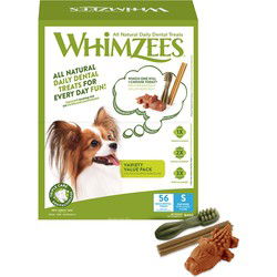 WHIMZEES VARIETY BOX SMALL 56 ST