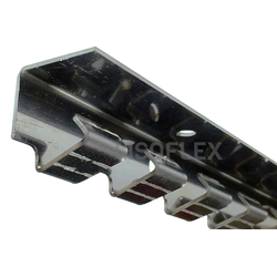 Strokengordijn Industrieel "Hook-on" Ophangsysteem RVS Los - 106,6 cm
