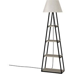 Lamp met 4 planken H165 cm - PAL