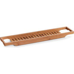 Zeller Badplankje - bruin - bamboe hout - 70 cm - Badplanken
