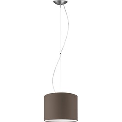 hanglamp basic deluxe bling Ø 25 cm - taupe
