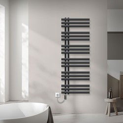 Design badkamer radiator Ijzer EM 500x1400 mm antraciet LuxeBath