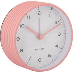 Wekker Circus Rings - Roze - Ø9cm