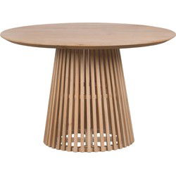 Lewis & Loft Eettafel Levi – FSC® mangohout – Rond – Ø120 cm – Naturel
