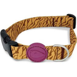 MORSO HALSBAND HOND GERECYCLED JUNGLE DRUM GROEN 43-70X2,5 CM