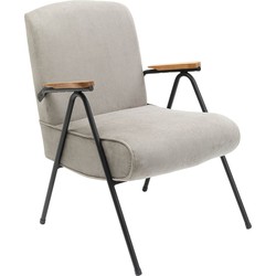 Kare Fauteuil Ryan Grey