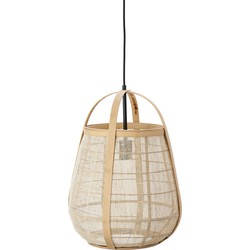 Light&living Hanglamp Ø38x50 cm JACINTO naturel