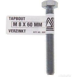 Tapbout m8x60mm
