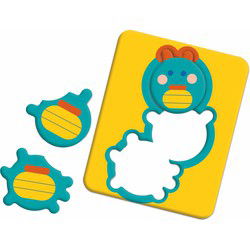 Clementoni Little Puzzel Dieren