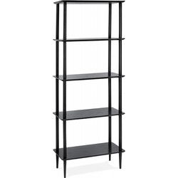 RACK designplank 80x40x180 cm Zwart