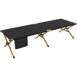 Veldbed Stretcher inklapbaar - Aluminium - 196x64x45 cm - Max 200 kg - Zwart