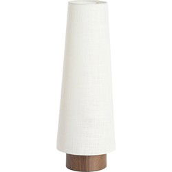 Light & Living - tafellamp - Howie - naturel - textiel - schemerlamp - E27 - 1891452