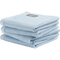 DDDDD Vaatdoek Basic Clean 30x30cm - pastel blue - set van 4