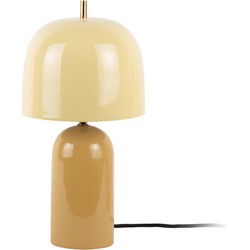 Tafellamp Rico - Okergeel - Ø20cm