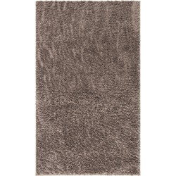 Safavieh Shaggy Indoor Woven Area Rug, August Shag Collection, AUG900, in Taupe, 91 X 152 cm