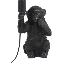 Light & Living - Tafellamp MONKEY  - 20x19.5x34cm - Zwart