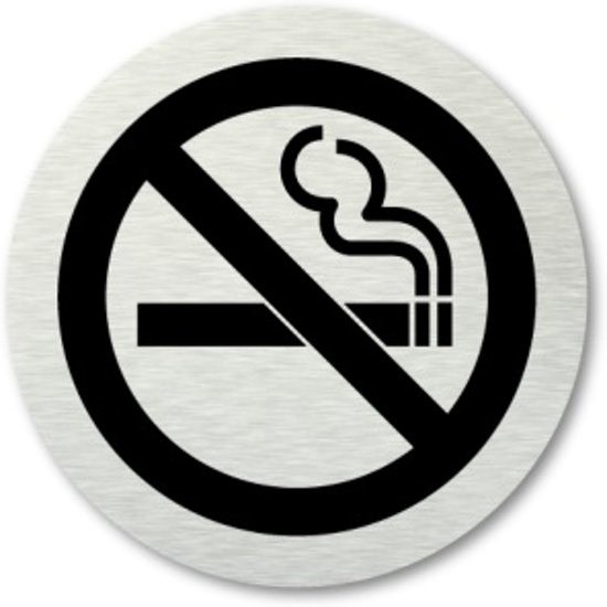 Banzaa Deurbordje Verboden te Roken – 7cm –  - 