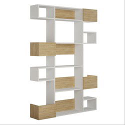 Rek 9 planken L120 cm - Niho