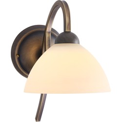 Klassieke wandlamp Steinhauer Capri Staal