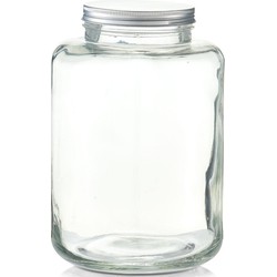 Zeller Koekjespot voorraadpot - 7000 ml - glas - 20 x 30 cm - Voorraadpot