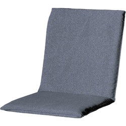 Stapelstoel kussen outdoor Manchester denim grijs (4 stuks)