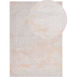 BEYKOZ - Laagpolig vloerkleed - Beige - 160 x 230 cm - Katoen