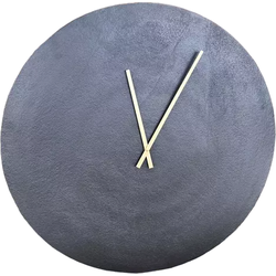 Benoa Glendale Black Wall Clock 70 cm