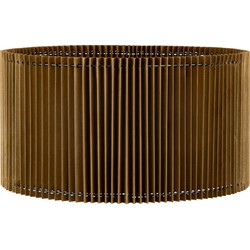 Paper - Cilinder - Verlichting lampenkap - Brown - Moderne lampenkap - 40*40*22 cm - E27 lamphouder - Ontworpen voor tafellampen en kroonluchters - Ontworpen voor slaapkamers en woonkamers