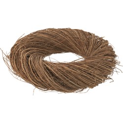 J-line - Krans Rond Twijg Willow Naturel Medium - 50x50x13cm