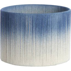 Light & Living - kap - Tossa - blauw - textiel - Ø 25cm - E27 - 2225962