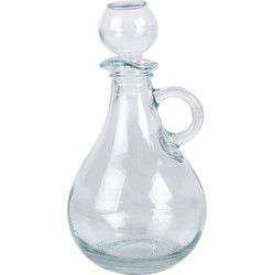 Clayre & Eef Decoratie Fles 325 ml Transparant Glas