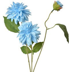 Clayre & Eef Kunstbloem Blauw Kunststof