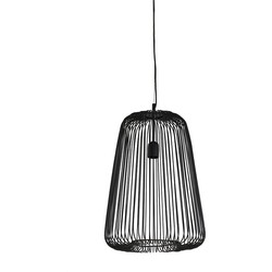 Light & Living - Hanglamp RILANU - Ø35x55cm - Zwart