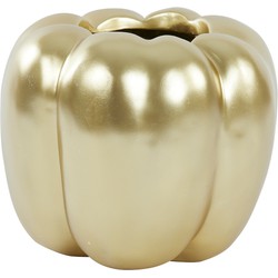 Light & Living - Vaas BELLPEPPER - Ø35x30.5cm - Goud