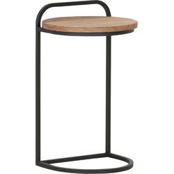 DTP Home Laptop table Soho TEAKWOOD,60xØ35 cm, recycled teakwood top