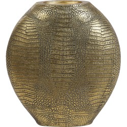Light&living Vaas deco 29,5x8x31,5 cm SKELD antiek brons