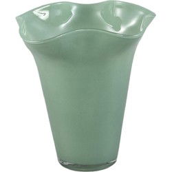 PTMD Vaas Macarena - 17x17x18 cm - Glas - Groen