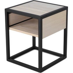 Spinder Design nachtkastje Diva One-Nightstand - Zwart