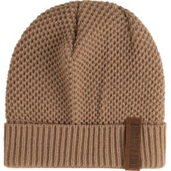 Knit Factory Jazz Gebreide Muts Heren & Dames - Beanie - Nude - One Size