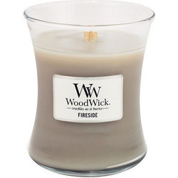 Woodwick Fireside medium candle