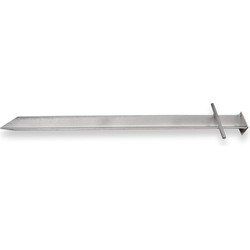 Stevige gegalvaniseerde metalen Lange haring lengte 100 cm