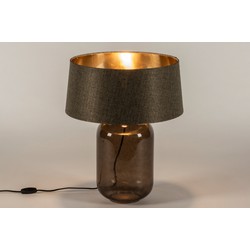 Lumidora Tafellamp 74655 - E27 - Goud - Bruin - Glas - ⌀ 44 cm