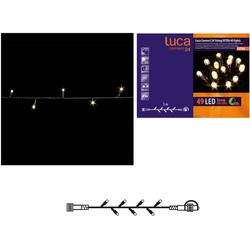 Luca Lighting Connect 24 Lichtsnoer - 5 Meter - 49LED Warmwit