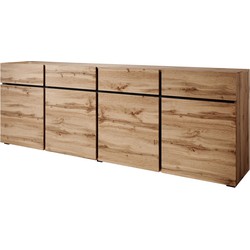 Meubella Dressoir Cainan - Eiken - 225 cm