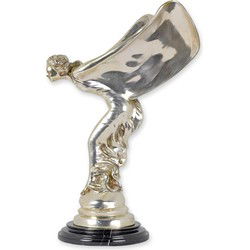 A BRONZE CAR MASCOT