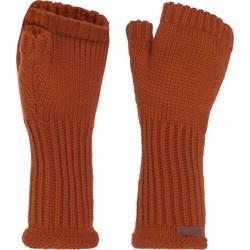 Knit Factory Cleo Handschoenen - Terra - One Size