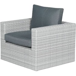 Orangebird lounge fauteuil vintage grey 2-h./reflex black