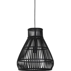 Light & Living - Hanglamp Timaka - 37x37x43 - Zwart