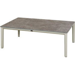 Keystone lounge tafel sunny creme 120 x 79 cm