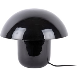 Leitmotiv - Tafellamp Fat Mushroom - Zwart